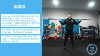 Drop Snatch Demonstration with teaching points