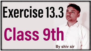 NCERT solutions for Class 9 Math Surface Areas and Volumes || Exercise 13.3 Class 9th, Area of cone
