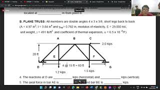 SAP2000 PLANE TRUSS