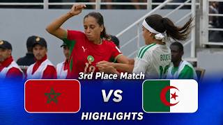 Highlights | Algeria 🇩🇿 vs Morocco 🇲🇦 | WAFCON 2026 | 3rd Place Match