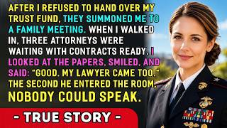 I Refused To Hand Over My Trust Fund—Then I Walked Into The Family Meeting With Evidence