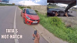 113 HP Tata Tiago JTP TEST DRIVE - GoPro POV