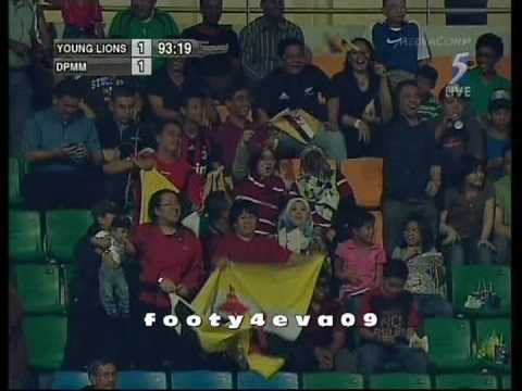 GOAL Abu Bakar Mahari Brunei DPMM Vs Young Lions 27 02 09 