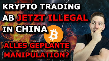 SCHOCK FÜR BITCOIN & Kryptowährungen | China verbietet Krypto & Evergrande zahlt NICHT! SEHR WICHTIG