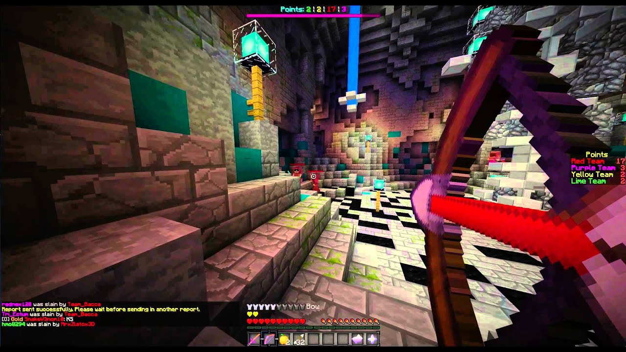 Minecraft - Nexus! (Avicus Minigame) (Hacker Caught)