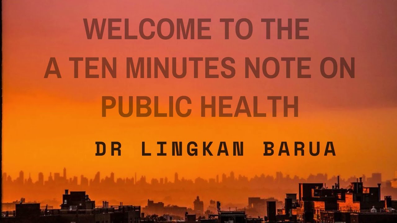 Public Health History|| Origin of Public Health|| A Ten Minutes Note on Public Health