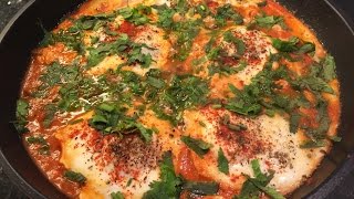 Shakshouka/Egg Poached in Spiced Tomato Sauce