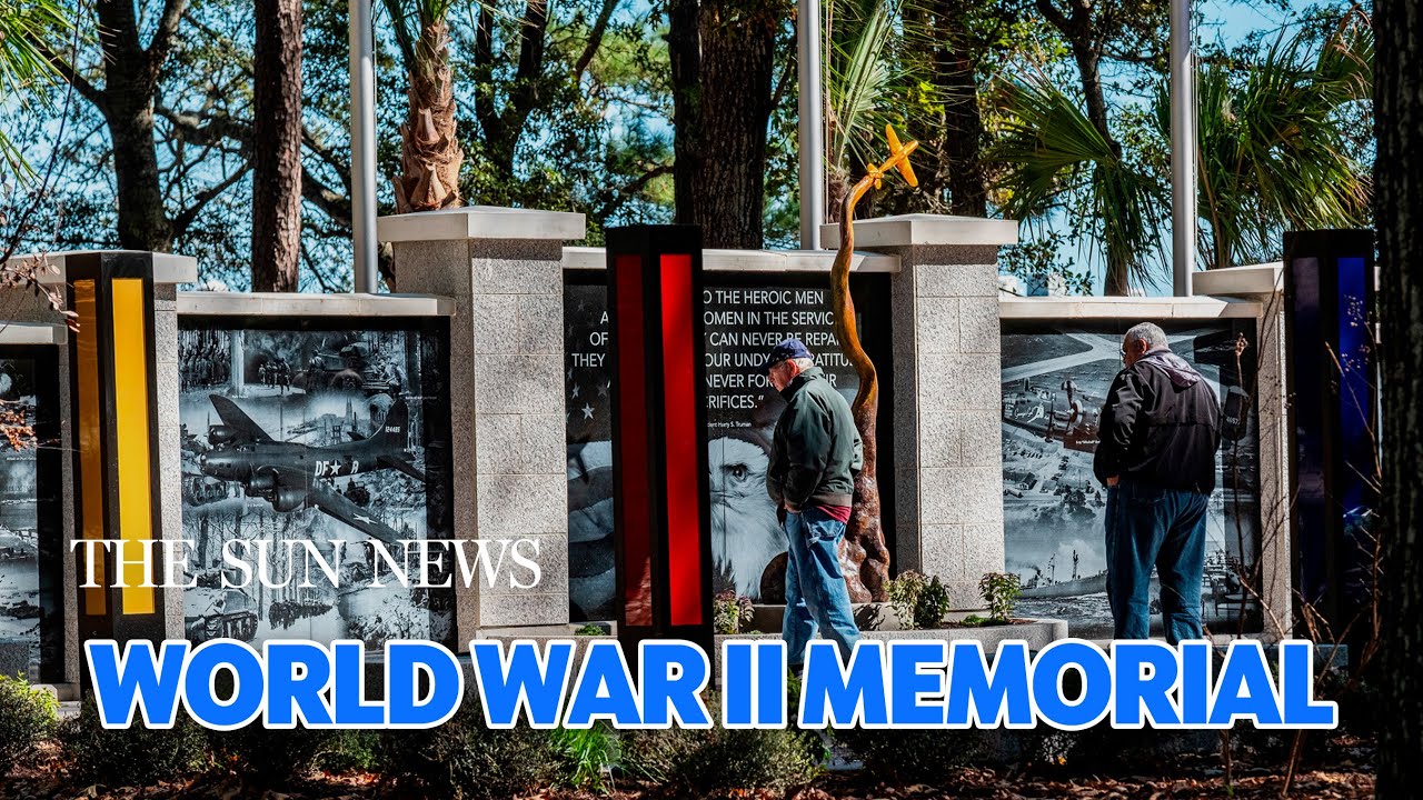 "Up, Up And Away" Sculpture Revealed At Myrtle Beach's New World War II ...
