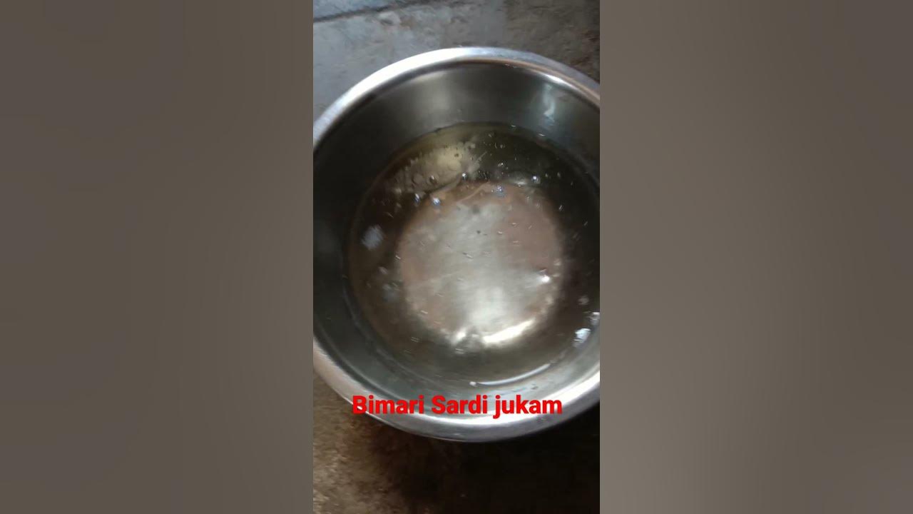 Sardi jukam ka ilaj fix Ko garm Pani mein daal ke bhav Sardi dur ho