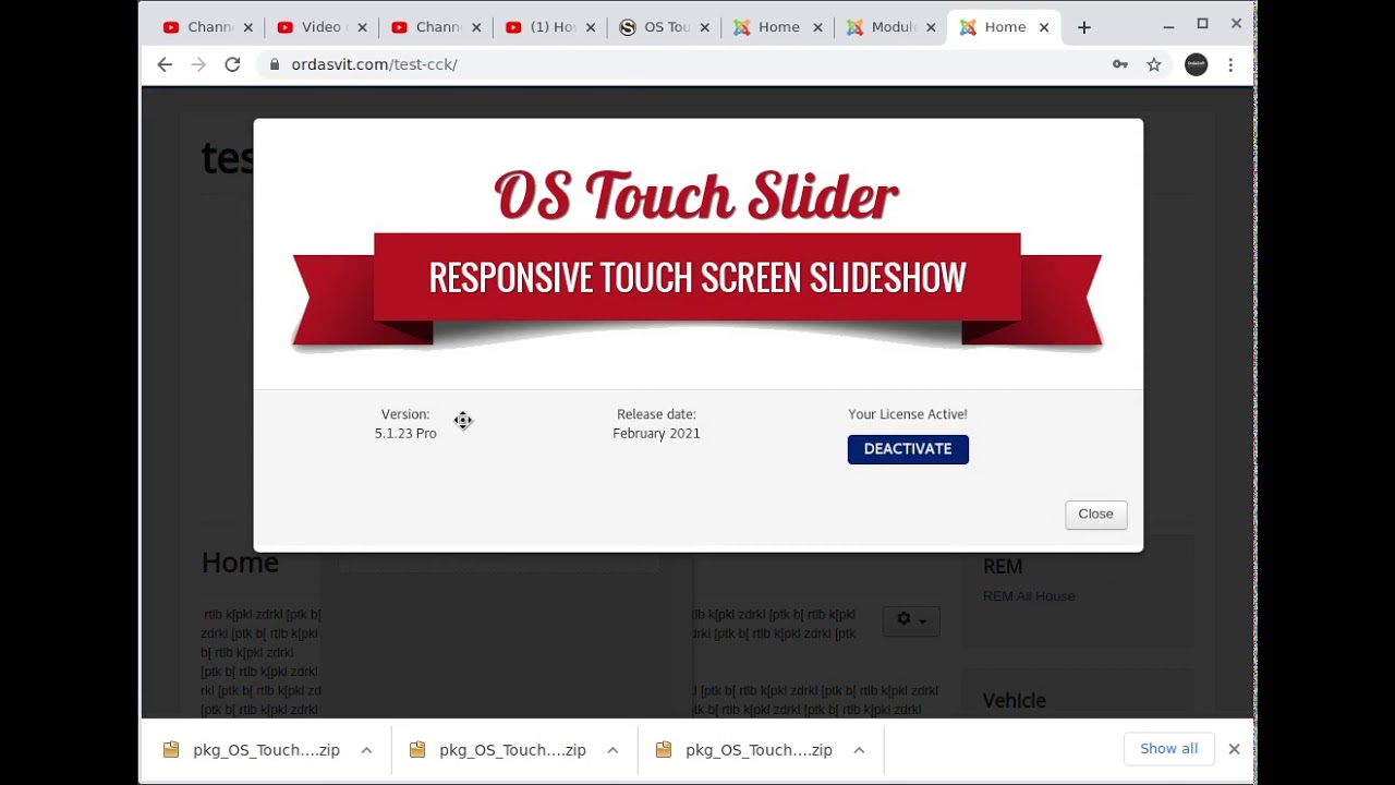 Установка Джумла слайдера на вебсайт (Joomla 3 ) - начало работы