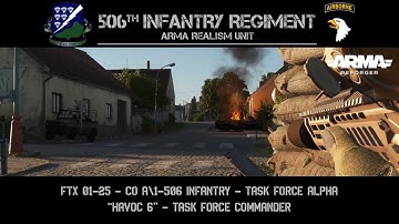 506th IRRU: FTX 01-25 - Task Force Alpha | "Havoc 6" - Task Force Commander