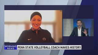 Katie Schumacher-Cawley, Penn St. women's volleyball coach and South Side native, is a national cham