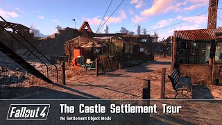 Fallout 4  - The Castle Settlement Build Tour