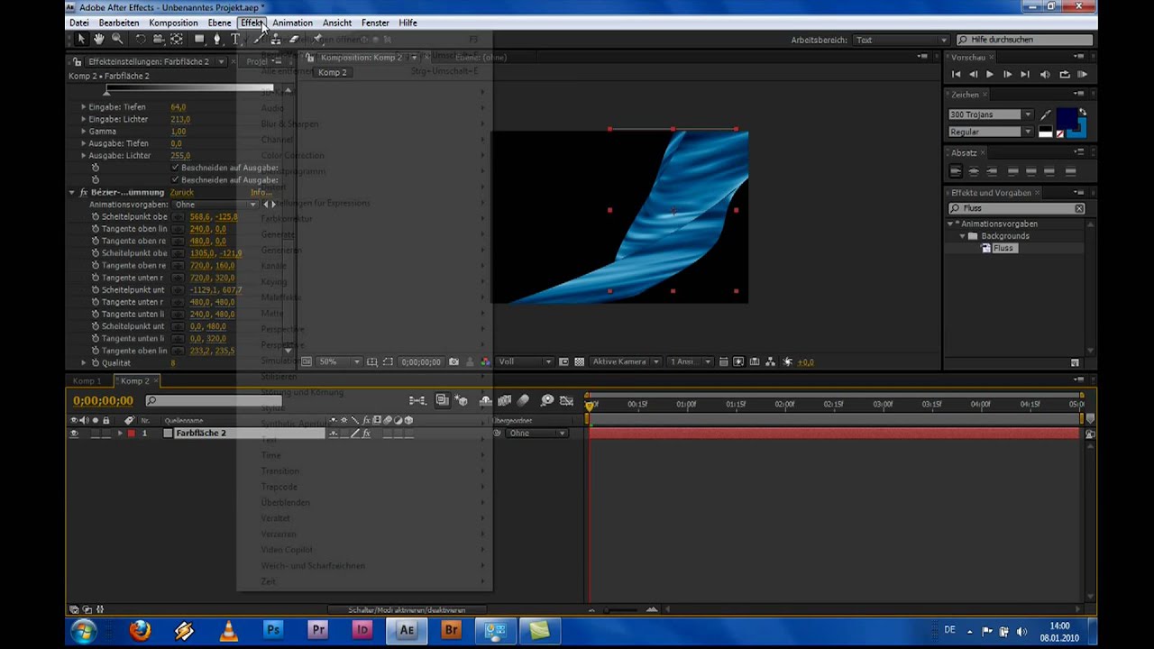 Creative Säulen + Glow Effect Tutorial in After Effects CS4 German HD ...