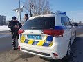 Полицейский автомобиль попал в ДТП