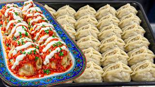 Mantu Without A Steamer, So Tasty چطور منتو بدون دیگ منتو اینقدر خوشمزه است