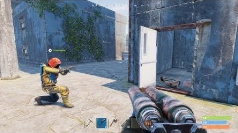 Rust Airfield locked crate camper