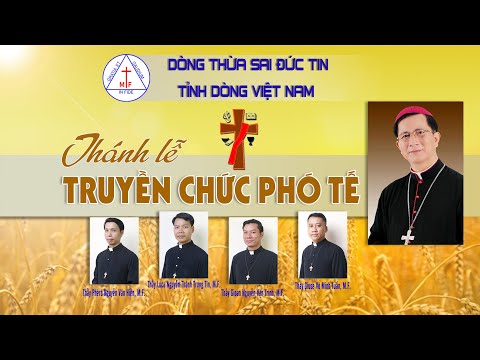 Video [Trực tiếp] Thánh Lễ Truyền Chức Phó tế DÒNG THỪA SAI... - youtube