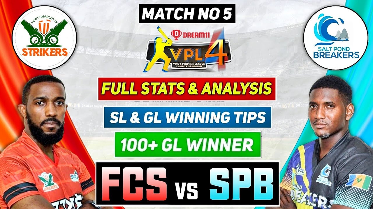 🔴 T10 Live FCS vs SPB Dream11 FCS vs SPB Dream11 Prediction
