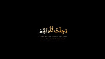 فإلهكم إله واحد|الآيه ماتيسر من سورة الحج القارئ عمر هشام كروما شاشه سوداء القرآن الكريم