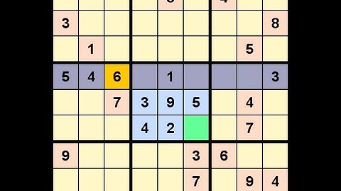 How to Solve Los Angeles Times Sudoku Expert June 22, 2022
