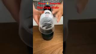 Zoshomi Slap Chop Slicer With Steel Blades  Vegetable Chopper Gadget  Mini Choppershorts