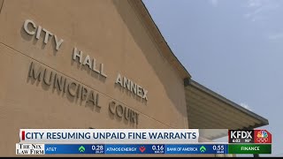 City of Wichita Falls to resume serving warrants for unpaid fines beginning in August