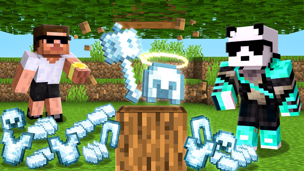 Minecraft But Every Drop is GODLY ITEMS!