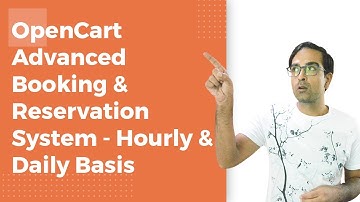 OpenCart Advanced Booking & Reservation System | Daily & Hourly Wise