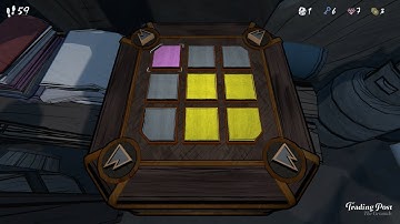 Trading Post Puzzle Box Solution (Slow & Easy to Follow) - Yellow and Purple Color Box | Blue Prince