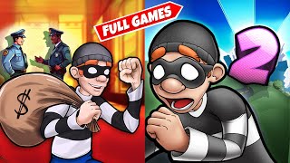 All Robbery Bob Games - Gameplay Walkthrough - Full Games & Endings (iOS, Android) screenshot 4