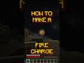 Minecraft: Fire Charge | Throwable Fire Item | Recipe 237