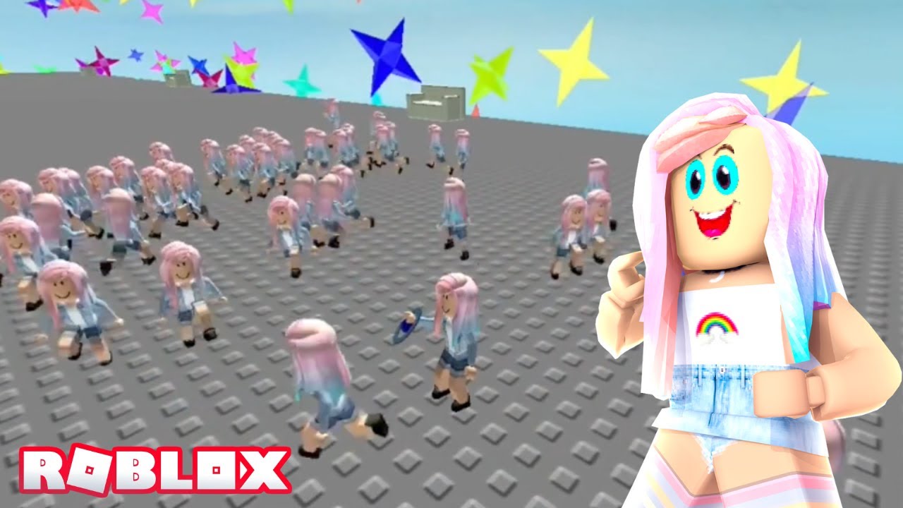 Roblox - ANINHA NO MUNDO DOS CLONES (Clone Yourself) - YouTube