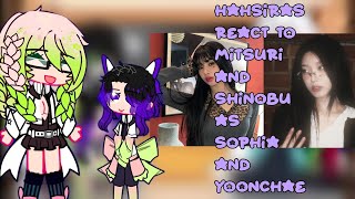 Hashiras React To Mitsuri And Shinobu As Katseyepart 2?Gringe?Ships