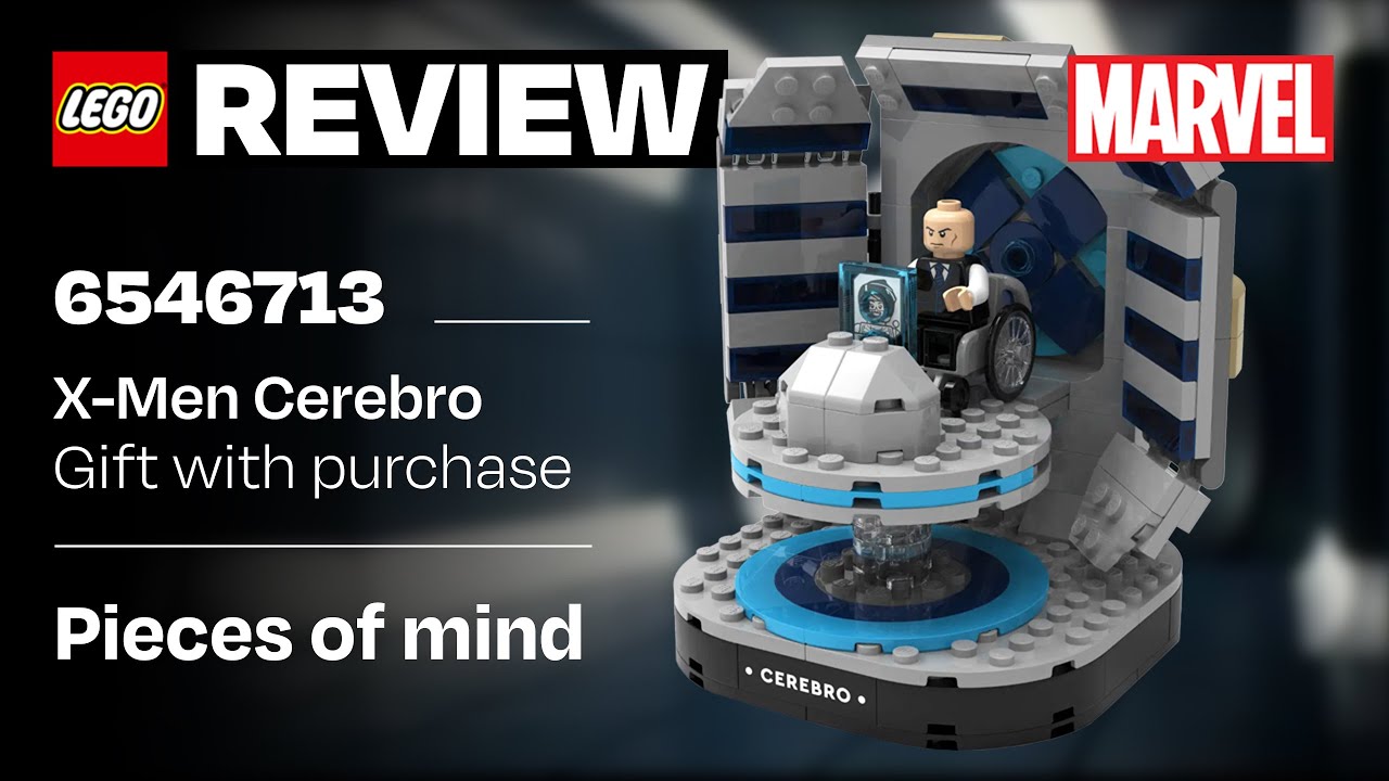 LEGO® Marvel X-Men Cerebro (6546713) REVIEW - YouTube