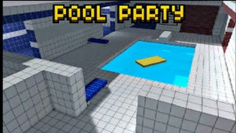Pool Party Map | PG3D [Gameplay ]