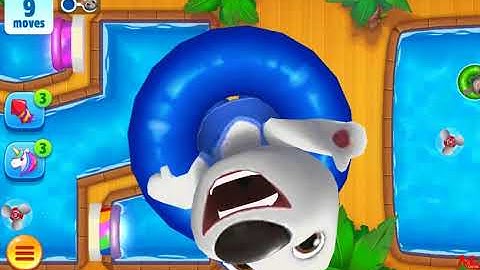 Talking Tom Pool Level 102 - Walkthrough