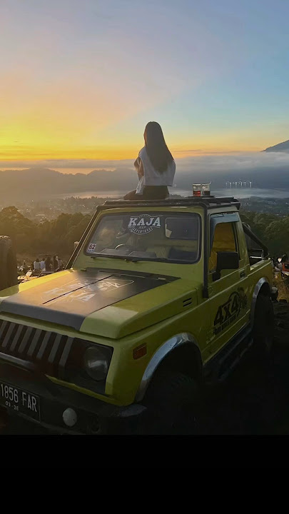 Must See Mount Batur Sunrise Jeep Tour! 🌅 #shorts #bali #sunrise