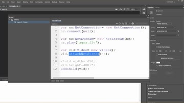 Playing  external video using AS3.0