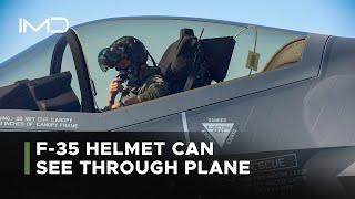 F-35 Fighter Jet's Incredible X-Ray Vision Helmet Worth $400k...!