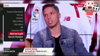 NASRI BALANCE SUR DESCHAMPS ET GALLAS