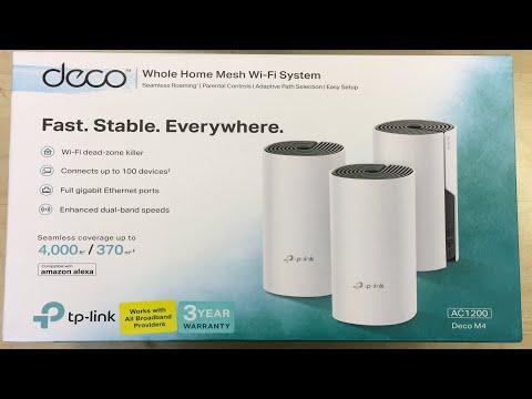 TP-Link Deco M4(3-pack)  AC1200 Whole Home Mesh Wi-Fi System - XPRS