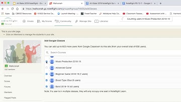 Managing Accounts with Google Classroom
