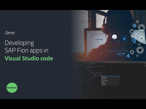 Demo: Developing SAP Fiori apps in Visual Studio code - YouTube