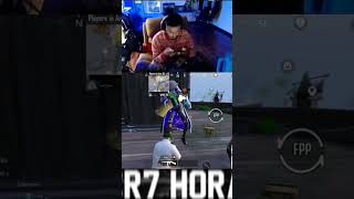 CR7 HORAA 1V5 DROP FIGHT 😱🔥 #cr7horaa #1v5 #clutch #horaa #dropfight #shorts #highlights #gaurabyt