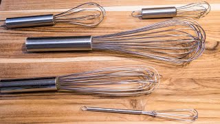Which Whisks Do You Need To Have? || KITCHEN ESSENTIALS