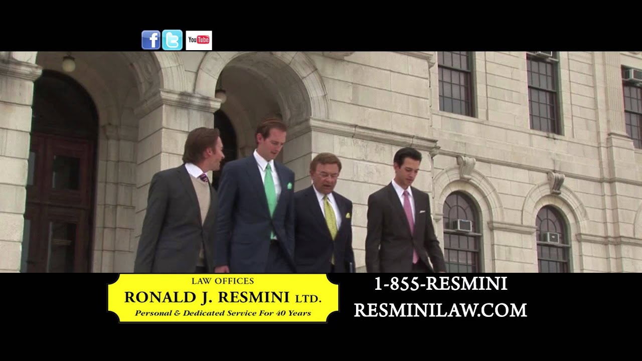 Personal Injury Lawyer, Attorney Ronald J. Resmini, Law Offices LTD, (401) 751-8855, Providence, RI - YouTube