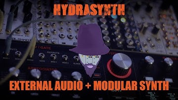 Hydrasynth External Audio | Modular Synth Tutorial