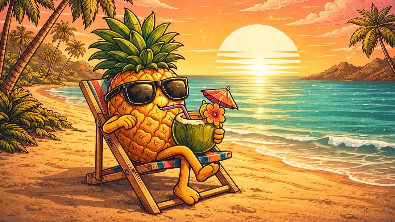 Nordeste Lo Fi Vibes Chill Forró, Soft Tropical, Relaxing Ocean Beats