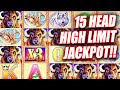 Massive jackpot on buffalo gold with 15 heads